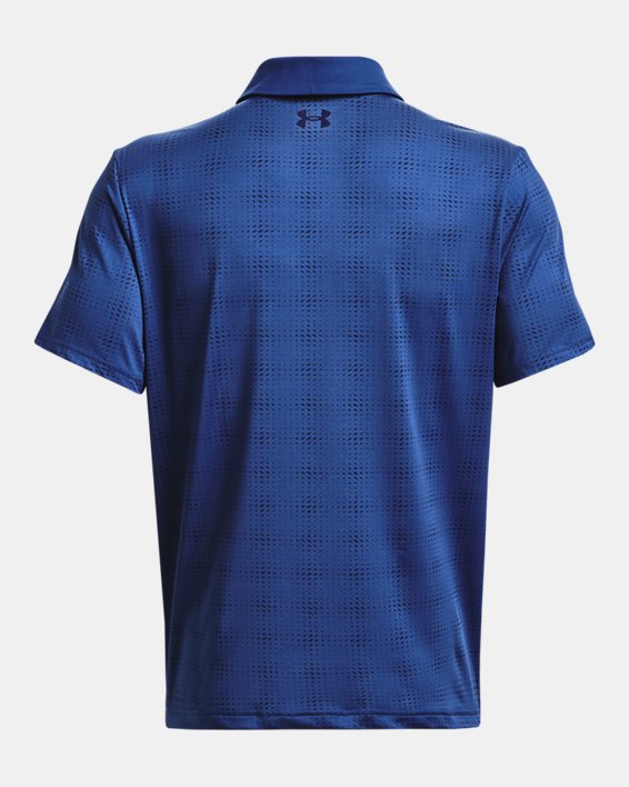 UA Playoff 3.0 Poloshirt mit Aufdruck für Herren, Blue, pdpMainDesktop image number 5